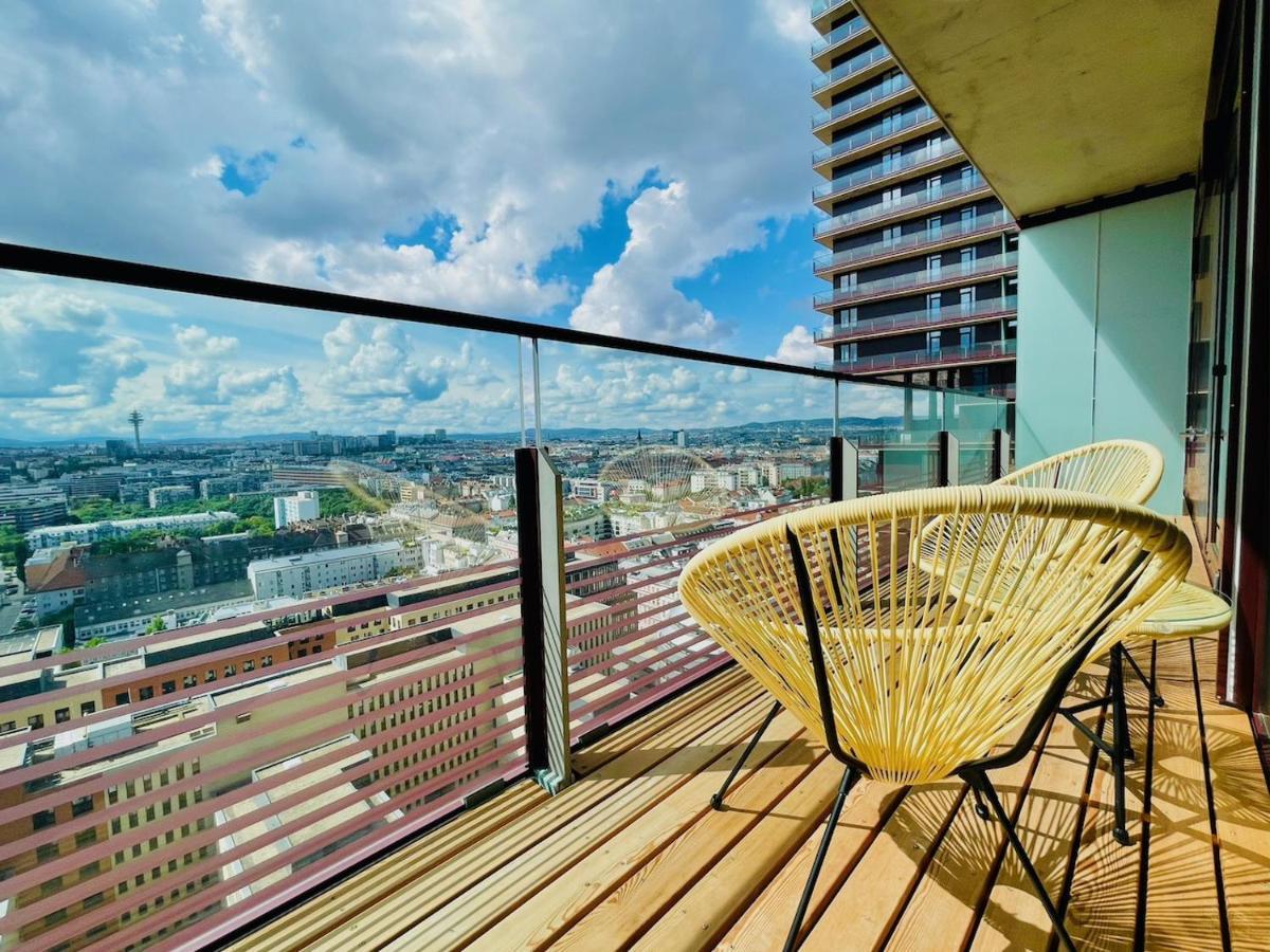 Triiiple Level 20 - Sonnenwohnen Apartment Mit Parkplatz Und Fantastischem Ausblick 비엔나 외부 사진