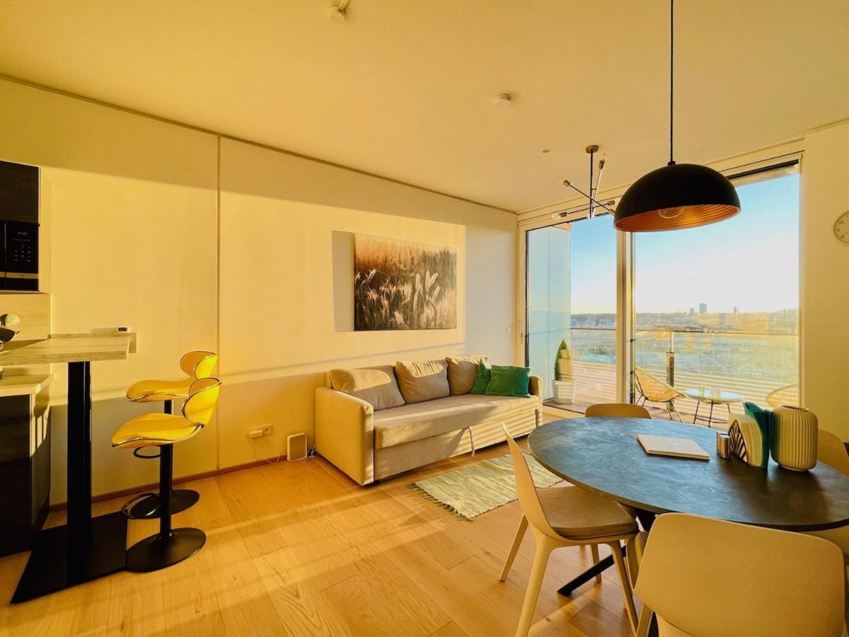 Triiiple Level 20 - Sonnenwohnen Apartment Mit Parkplatz Und Fantastischem Ausblick 비엔나 외부 사진